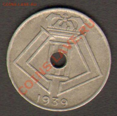 Бельгия 10 сантимов 1939 до 31.03.2012 22-00 - 002