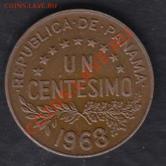 Панама 1 центесимо 1968 до 05.04.2012 22-00 - 111