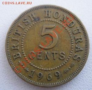 Британский Гондурас 5 центов 1969 До 19.04.12 в 22:00 МСК - P4170005