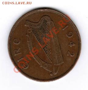 Ирландия пенни 1942г. Курочка - CCF13072012_00002