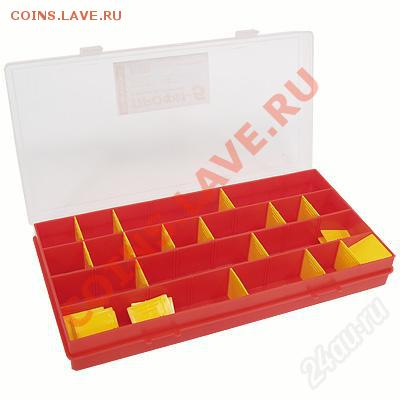 ПЛАСТИКОВЫЕ КОРОБКИ ДЛЯ МЕЛОЧЕЙ И МОНЕТ - 3