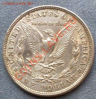 Серебряный доллар США 1921г  11.10.12г  22-00 Мск - Фото1278