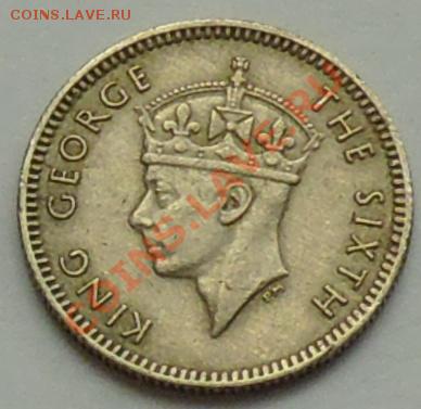 БРИТАНСКАЯ МАЛАЙЯ - 5 центов 1950 - Георг VI - до 3 НОЯБРЯ - 149