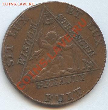 2 пенни, Бирмингем, 1794 г. - a 002