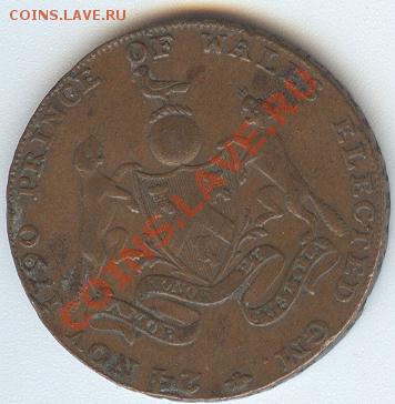 2 пенни, Бирмингем, 1794 г. - a 001