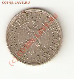 1deutsche mark 1962 года - Изображение
