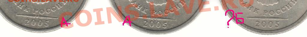 Рубли вопросы по разновидности - 1р2005 гг