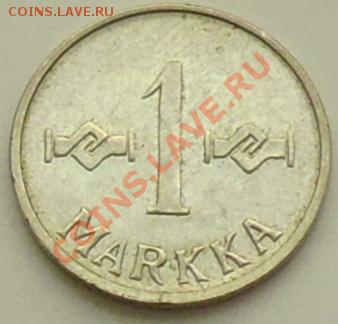 ФИНЛЯНДИЯ - 1 марка 1960 - до 17 января - 811