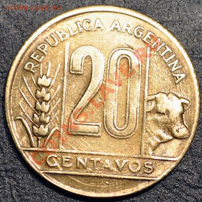 Аргентина	20 сентаво	1949 - до 25.02.2013 - DSC_0109
