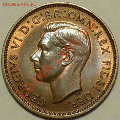 ВЕЛИКОБРИТАНИЯ - Фартинг 1951 - Георг VI - до 3 марта - 146