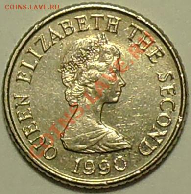 ДЖЕРСИ - 5 пенсов 1990 - Форт - до 13 марта - 379