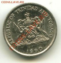 10 центов Тринидад иТобаго до 27.06.2013 22-00мск - тринид.............