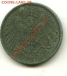 10 пфенингов Германия , цинк, нечастая до 09.07.2013 22-00мс - 10пф1918.......................