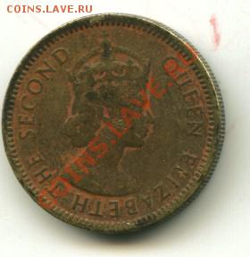 5 центов Карибы  Год : 1955 до 27.09.2013 23-00 мск - карибы5..................