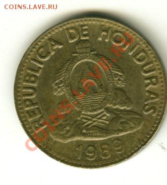10 центавос Гондурас  Год: 1989 до 08.10.2013 22-00мск - гондур...............