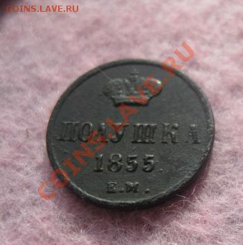 Полушка 1855г.ем. 11.10.2013. 22-30 по мск. - Изображение 4915