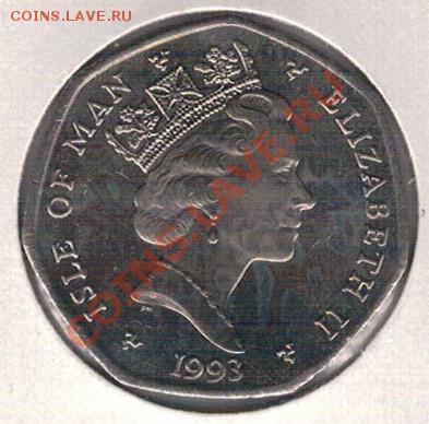О.МЭН 50 ПЕНСОВ 1993 РОЖДЕСТВО ДО 24.10 В 22.00МСК (7008) - 4-о.мэн93