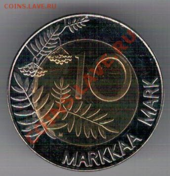 Финляндия 10 марок 1995 Гусь до 28.10.13 в 22.00мск (6979) - 4-фин1