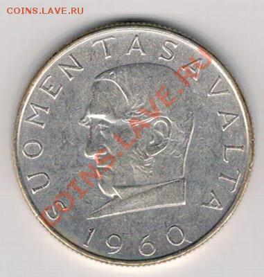 Ag Финляндия 1000 марок 1960 Снелльман 28.10 в 22.00 (6978) - 5-фин