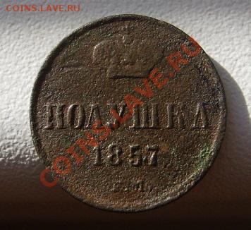 РОССИЯ,Александр II,ПОЛУШКА 1857ем!!до 24.11.2013 - S6000560.JPG