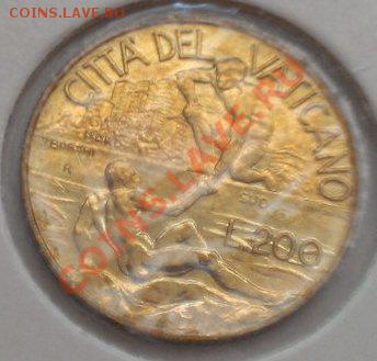 ВАТИКАН 200 ЛИР 1998 UNC до 4.12.13 22-00 МСК - 39