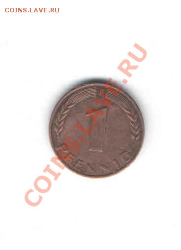 ГЕРМАНИЯ 1 ПФЕНИНГ 1950 Г. ДО 6.12 - 1112