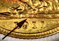 Арабская монета,монета со всадником 1912г.-обе ЗОЛОТО - australia_sovereign_mint_mark