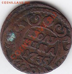 Денга 1731г.1737гполушка1735г-2шт и копейка 1853г на оценку - IMG_0007
