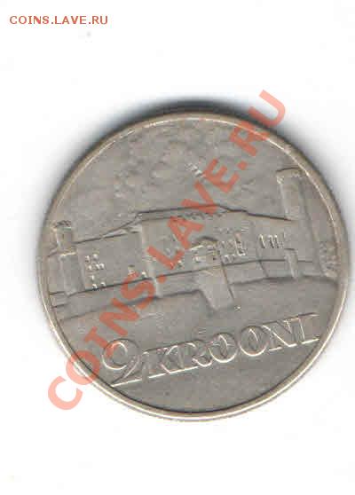 ЭСТОНИЯ 2 КРОНЫ 1930 ДО 24.01 - 1127