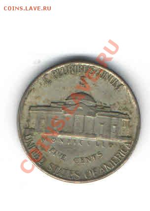 США 5 ЦЕНТОВ СЕРЕБРО 1943 ДО 24.01 - 1134