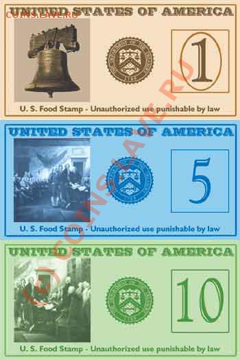 в США выпустили талоны на продукты? - Food%20stamps