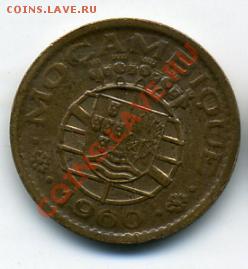 10 сентавос 1960 года Порт.Мозамбик! До 27.01 до 21.00 - МИ().JPEG