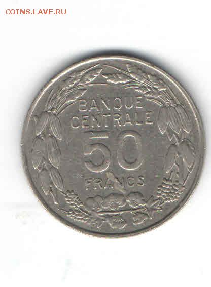 КАМЕРУН 50 ФРАНКОВ 1960 ДО 5.03 - 22222
