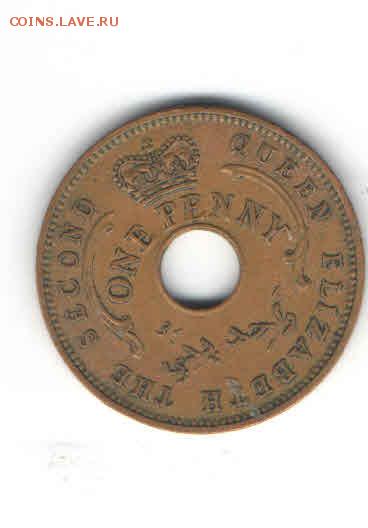 БРИТАНСКАЯ НИГЕРИЯ 1 ПЕННИ 1959 до 5.03 - 22229