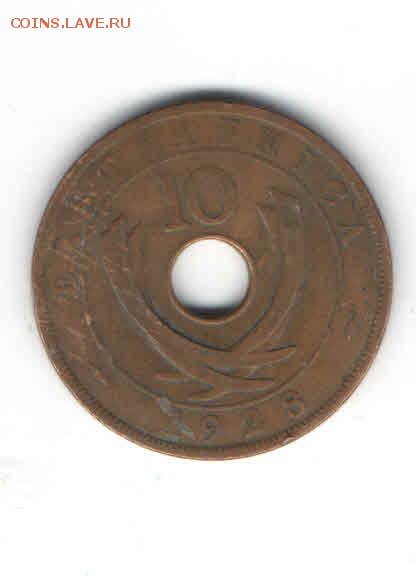 ВОСТОЧНАЯ АФРИКА 10 ЦЕНТОВ 1928 ДО 5.03 - 22235