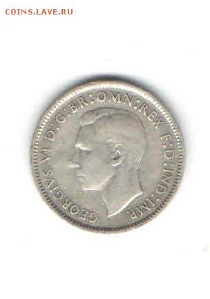 ВЕЛИКОБРИТАНИЯ 6 ПЕНСОВ 1944 ДО 10.03 - 2220