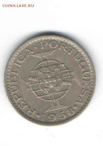 ПОРТУГАЛЬСКАЯ ИНДИЯ 3 ЭСКУДО 1958 ДО 21.03 - 2241