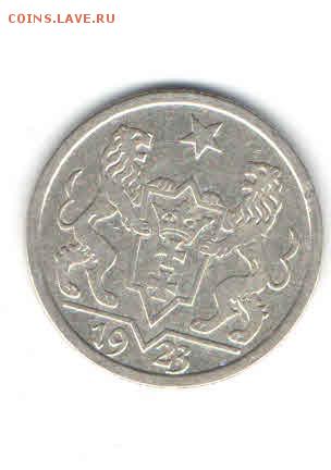 ДАНЦИГ 1 ГУЛЬДЕН 1923 ДО 27.03 - 1111