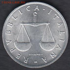 Италия 1 лира 1955 до 29.03.2014 22-00 - Италия 1 лира 1955 р