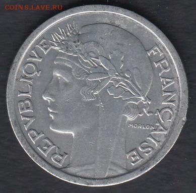 Франция 1 франк 1958 до 31.03.2014 22-00 - Франция 1 франк 1958 р