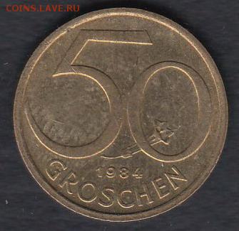 Австрия 50 грошей 1984 до 02.04.2014 22-00 - Австрия 50 грошей 1984 а