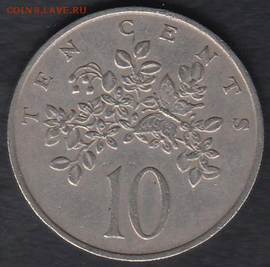 Ямайка 10 центов 1969 до 02.04.2014 22-00 - Ямайка 10 центов 1969 а