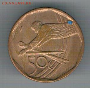 ЮАР 50 центов 2003 Крикетист до 07.04 в 22.00мск (8321) - 4-юар1