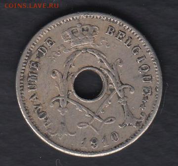 Бельгия 5 сантимов 1910 до 03.04.2014 22-00 - Бельгия 5 сантимов 1910 р