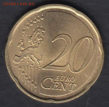 Германия 20 центов 2007 до 03.04.2014 22-00 - Германия 20 центов 2007 р