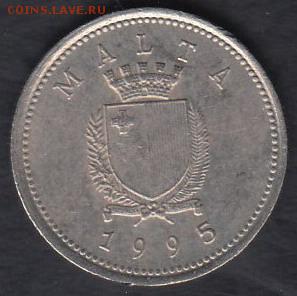 Мальта 2 цента 1995 до 06.04.2014 22-00 - Мальта 2 цента 1995 р