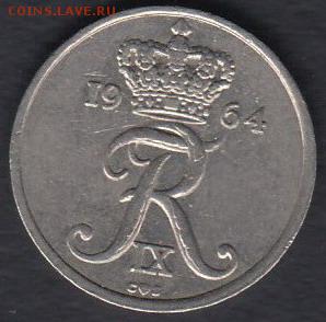 Дания 10 эре 1964 до 16.04.2014 22-00 - Дания 10 эре 1964 р