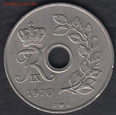 Дания 25 эре 1970 до 18.04.2014 22-00 - Дания 25 эре 1970 р