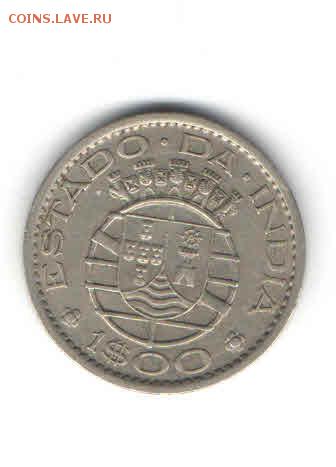 ПОРТУГАЛЬСКАЯ ИНДИЯ 1 ЭСКУДО 1958 ДО 24.04 - 229