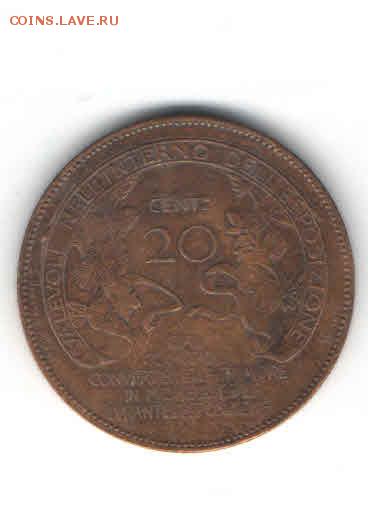 ИТАЛИЯ 20 ЧЕНТЕЗИМО 1906 ДО 24.04 - 2240